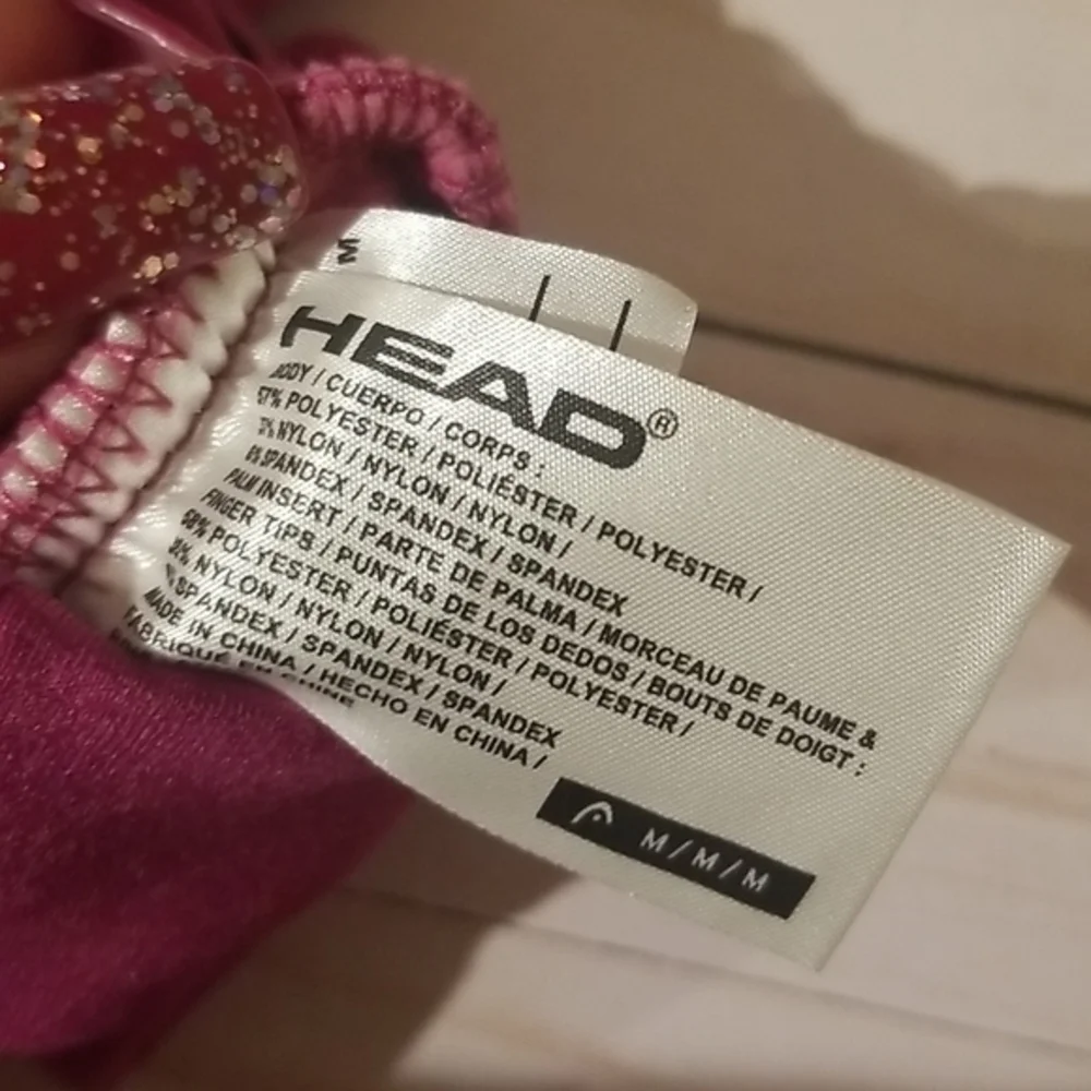 Head gloves new‎ med New